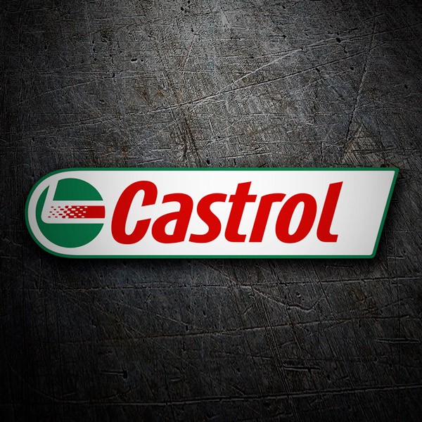Adesivi per Auto e Moto: Castrol logo