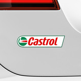 Adesivi per Auto e Moto: Logotipo Castrol in Rosso e Verde 3
