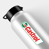 Adesivi per Auto e Moto: Logotipo Castrol in Rosso e Verde 5