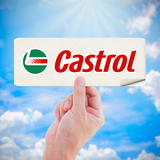 Adesivi per Auto e Moto: Castrol 3 in Cerchio Verde 4