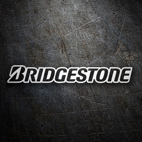 Adesivi per Auto e Moto: Bridgestone con Logo Aziendale