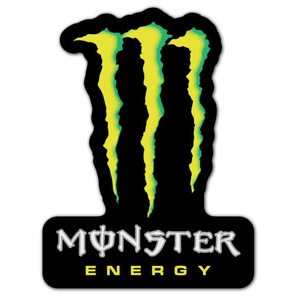 Adesivi per Auto e Moto: Monster Energy 3