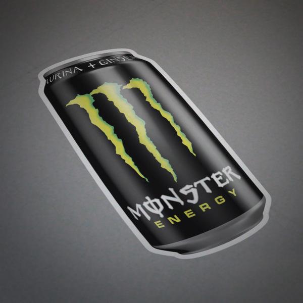 Adesivi per Auto e Moto: Monster Energy può 1