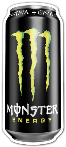 Adesivi per Auto e Moto: Monster Energy lattina 1