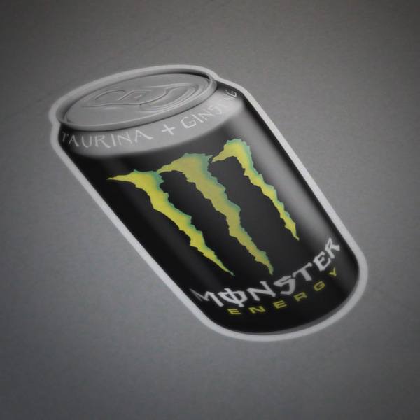 Adesivi per Auto e Moto: Monster Energy lattina 2