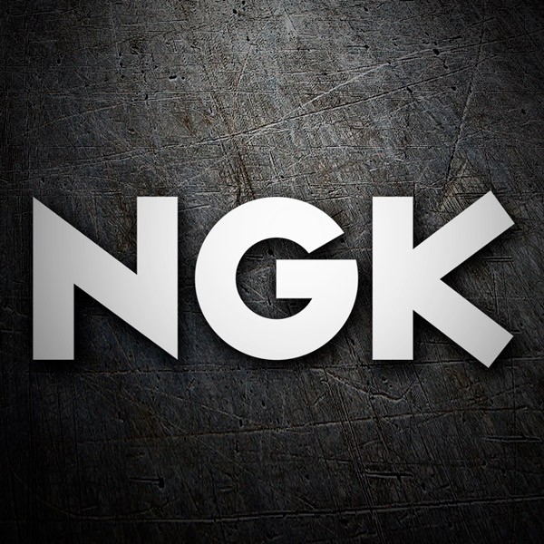 Adesivi per Auto e Moto: Logo NGK
