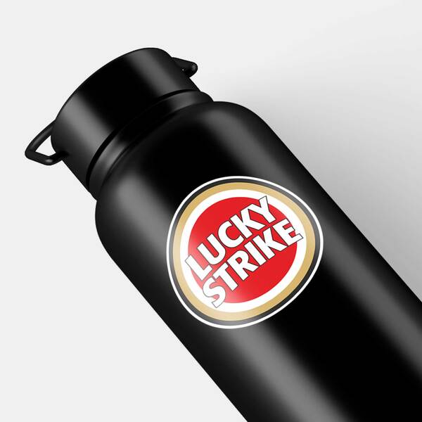 Adesivi per Auto e Moto: Lucky Strike a colori