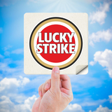 Adesivi per Auto e Moto: Lucky Strike Colore 5