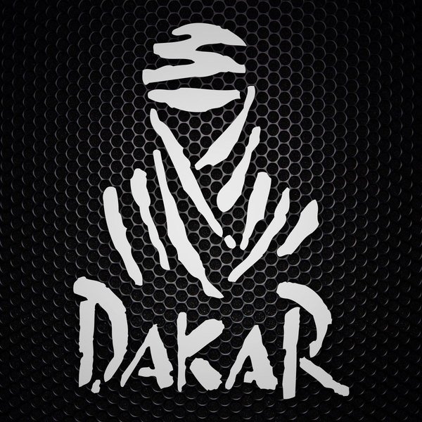 Adesivi per Auto e Moto: Logo Dakar Rally