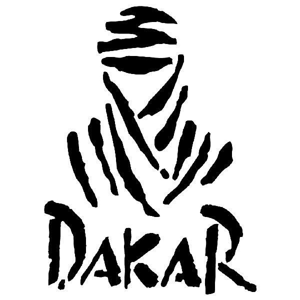 Adesivi per Auto e Moto: Logo Dakar Rally