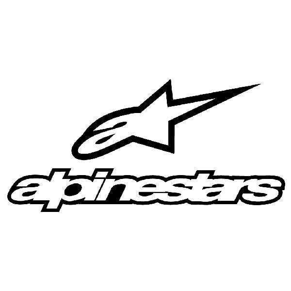 Adesivi per Auto e Moto: Alpinestars 3
