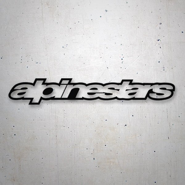 Adesivi per Auto e Moto: Alpinestars moto 0