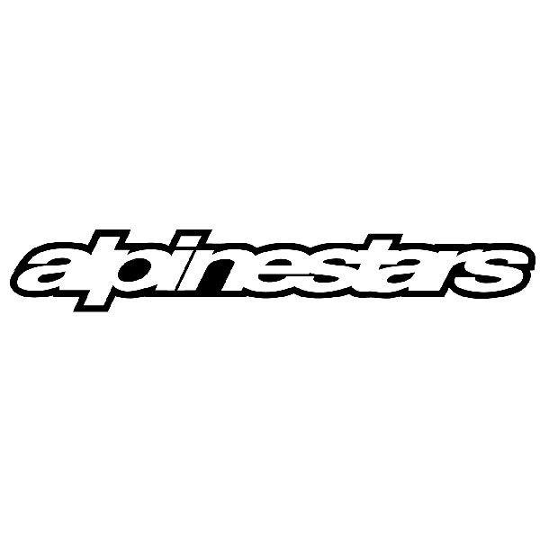 Adesivi per Auto e Moto: Alpinestars 4