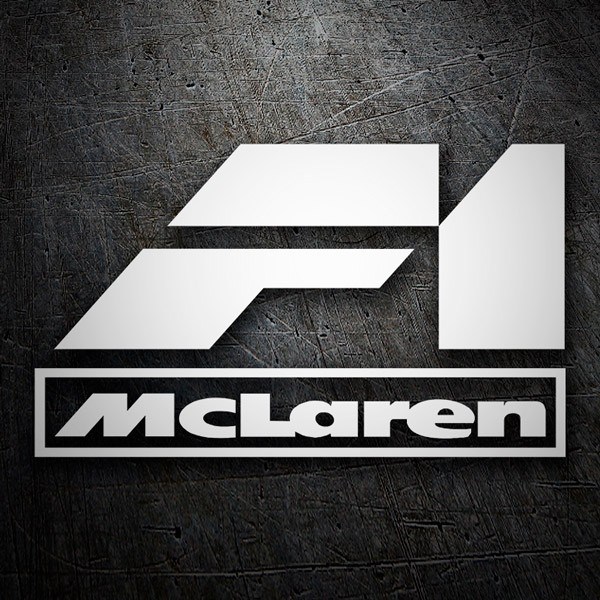 Adesivi per Auto e Moto: Logotipo McLaren in Stile Sportivo