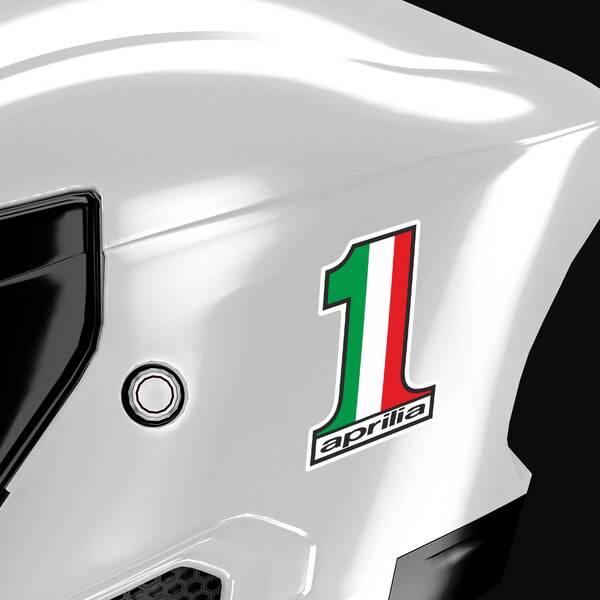 Adesivi per Auto e Moto: Logo Aprilia numero 1