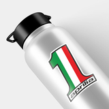 Adesivi per Auto e Moto: Logo Aprilia numero 1 5