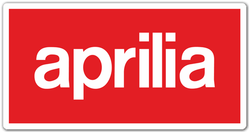 Adesivi per Auto e Moto: Logo Aprilia