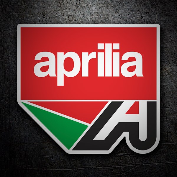 Adesivi per Auto e Moto: Logo Aprilia AJ