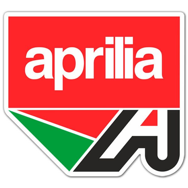Adesivi per Auto e Moto: Logo Aprilia AJ