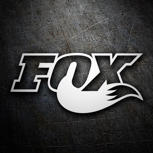Adesivi per Auto e Moto: Fox logo 3
