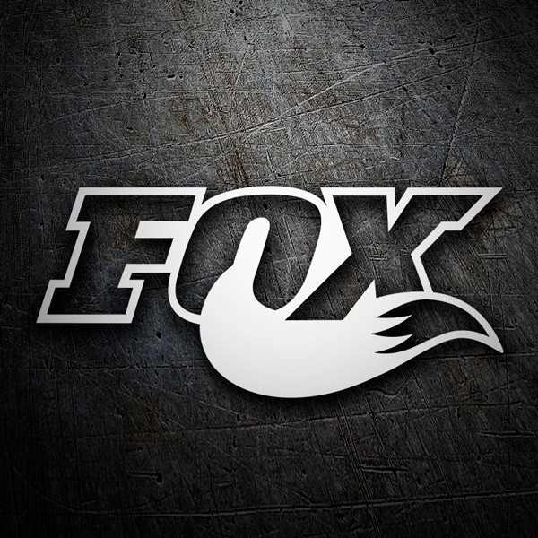 Adesivi per Auto e Moto: Logotipo FOX 3