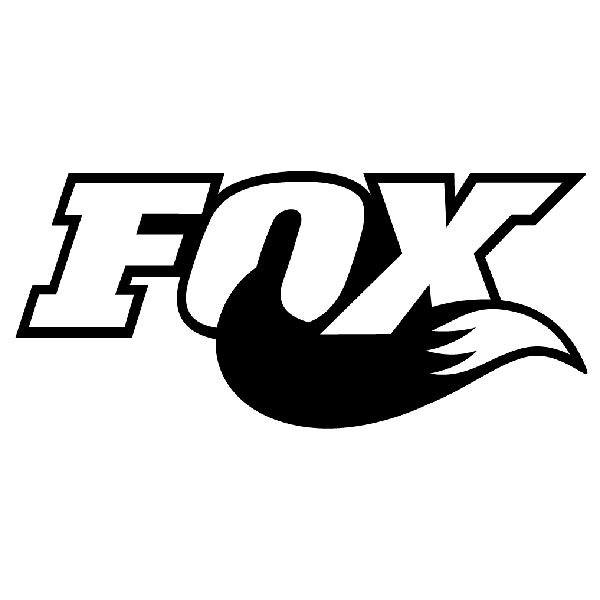 Adesivi per Auto e Moto: Logotipo FOX 3