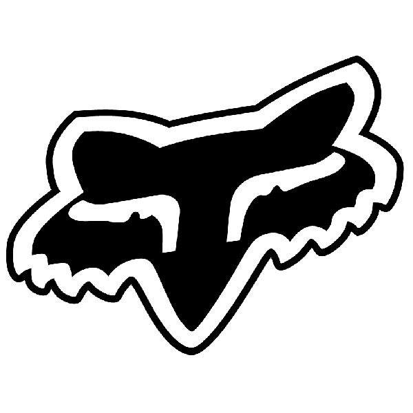 Adesivi per Auto e Moto: Numero 5 Volpe Stilizzato