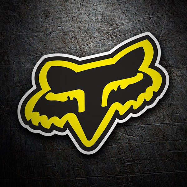 Adesivi per Auto e Moto: Logo Fox