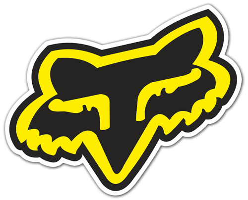 Adesivi per Auto e Moto: Logo Fox