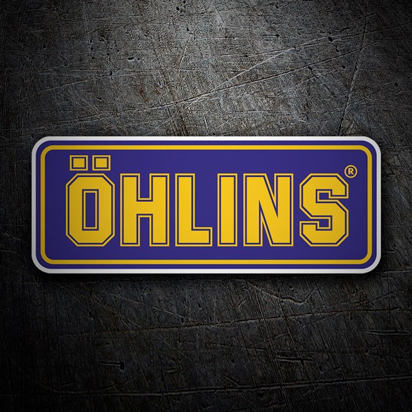 Adesivi per Auto e Moto: Ohlins 3