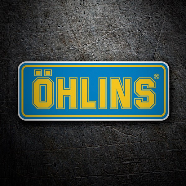 Adesivi per Auto e Moto: Ohlins 2 1