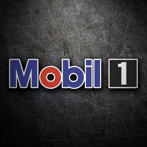 Adesivi per Auto e Moto: Mobil 1 -4