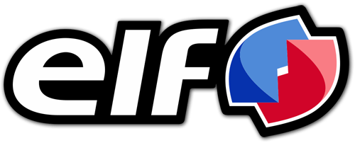 Adesivi per Auto e Moto: Numero 5 ELF