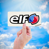 Adesivi per Auto e Moto: Numero 5 ELF 4