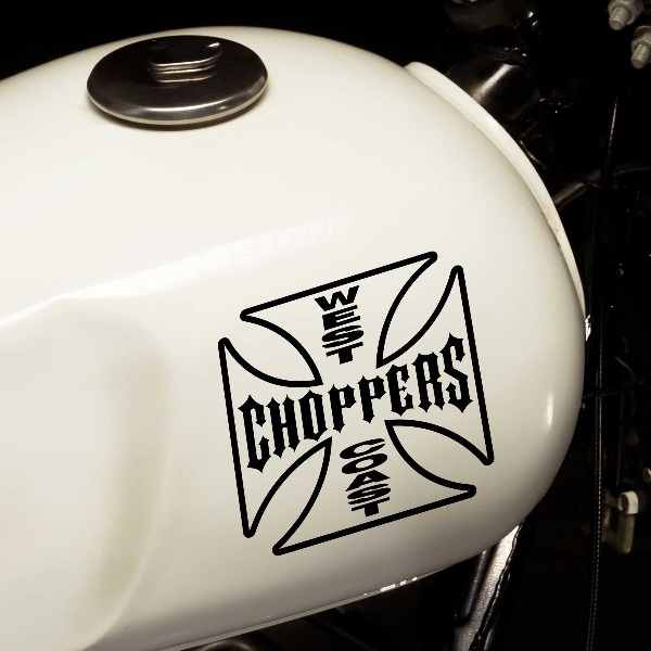 Adesivi per Auto e Moto: West Choppers Coast 3