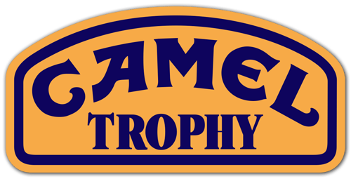 Adesivi per Auto e Moto: Camel Trophy Rally Retro