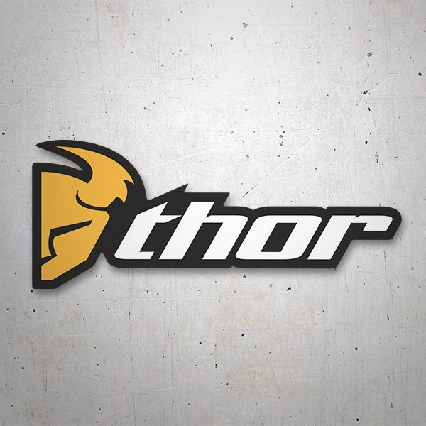 Adesivi per Auto e Moto: Thor 3 con Logo del Guerriero