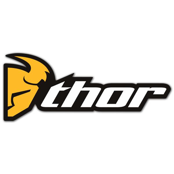 Adesivi per Auto e Moto: Thor 3 con Logo del Guerriero