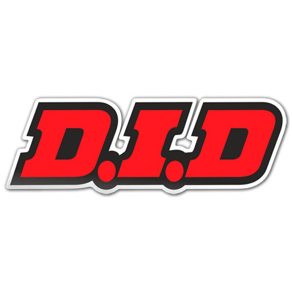 Adesivi per Auto e Moto: Logo D.I.D Colore