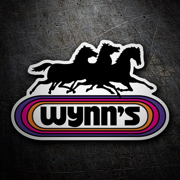 Adesivi per Auto e Moto: Wynns Retro Racing