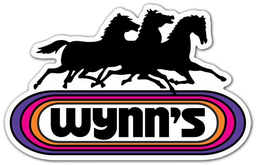 Adesivi per Auto e Moto: Wynns Retro Racing
