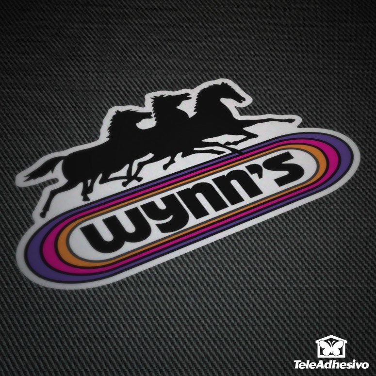 Adesivi per Auto e Moto: Wynns Retro Racing