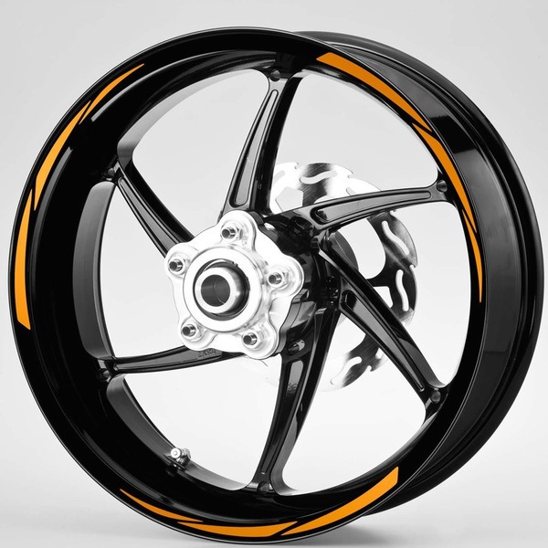 Adesivi per Auto e Moto: Kit MotoGP Style 2 adesivi ruote Strisce
