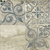 Adesivi Murali: Piastrelle nei toni del panna e del blu 3