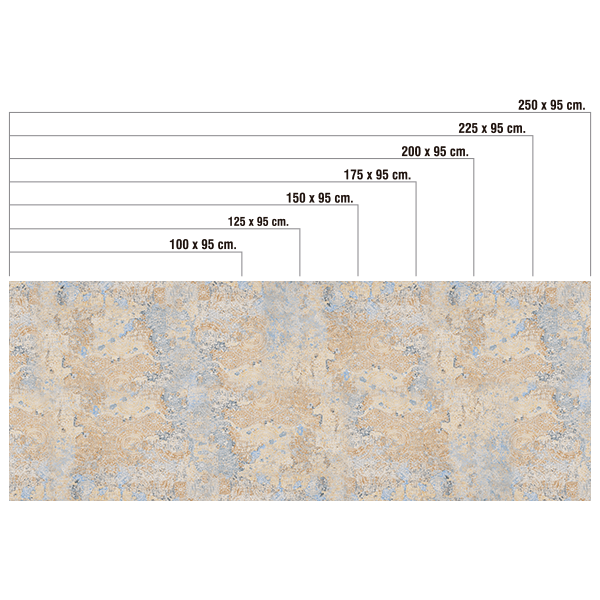 Adesivi Murali: Vernice consumata 0