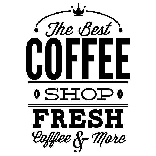 Adesivi Murali: The Best Coffee Shop Fresh