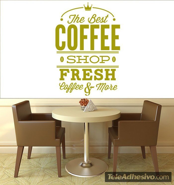 Adesivi Murali: The Best Coffee Shop Fresh