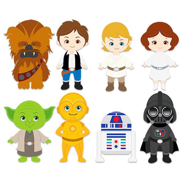 Adesivi per Bambini: Kit di Star Wars