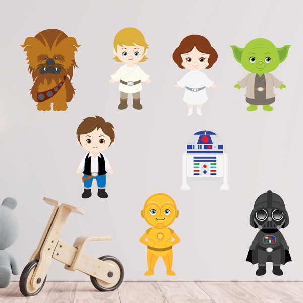 Adesivi per Bambini: Kit di Star Wars