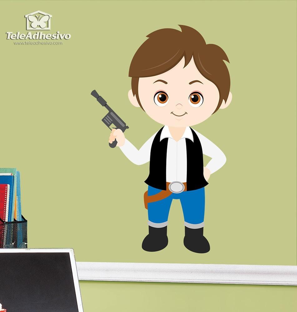 Adesivi per Bambini: Han Solo